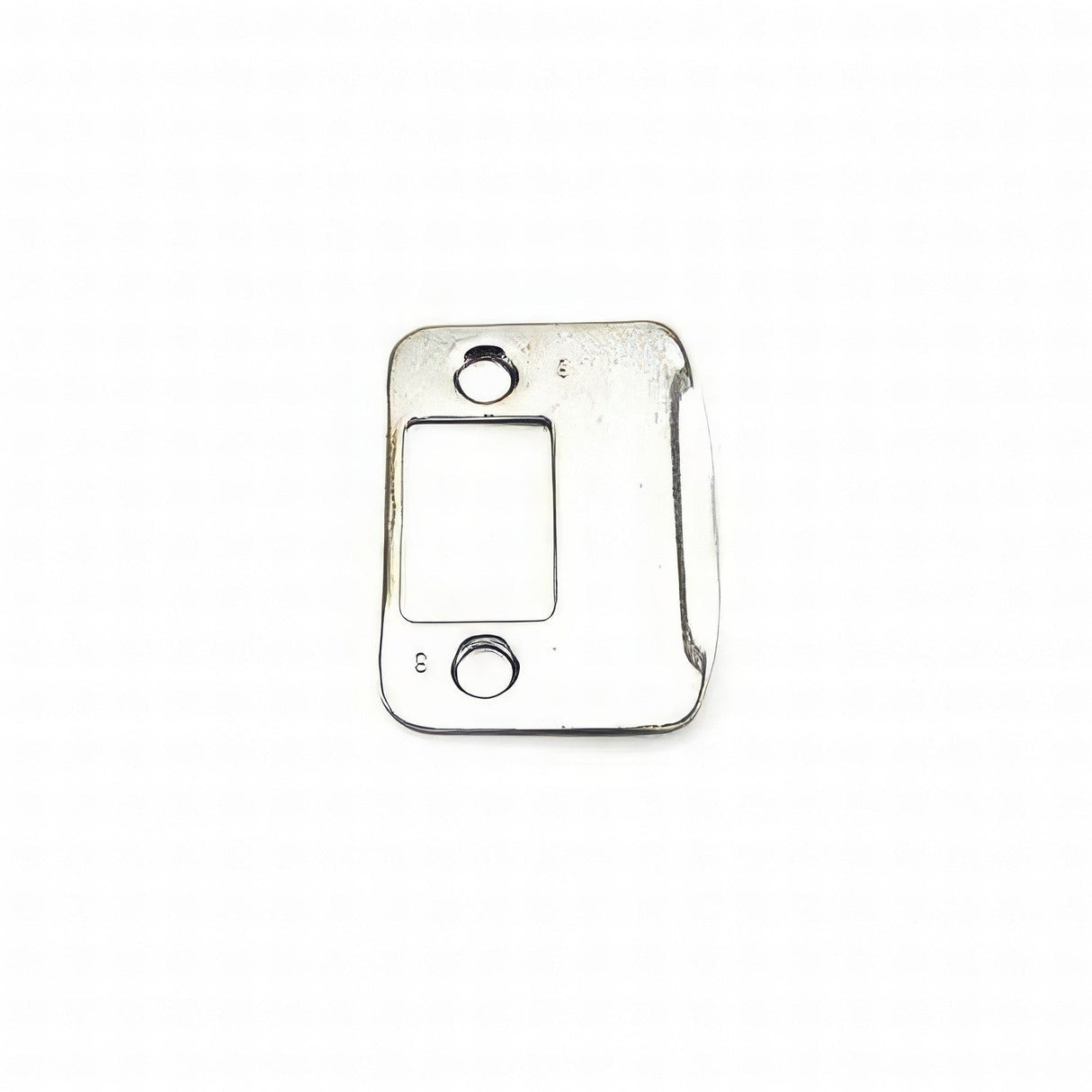 Schlage 10-092 1-5/8" x 2-1/4" Full Lip Deadbolt Strike Plate with 1/4" Radius Corners