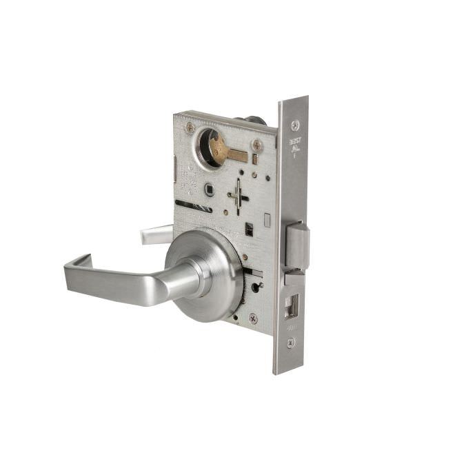 Best 45H7A15H626RH Mortise Lock 7 Pin Office 15 Lever with H Rose Right Hand