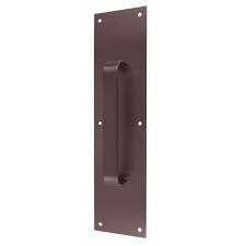 Don-Jo 7137 Pull Plate with Half Round Handle