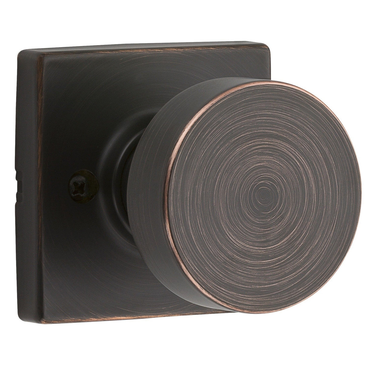Kwikset 788PSKSQT Pismo Dummy Door Knob with Square Rose