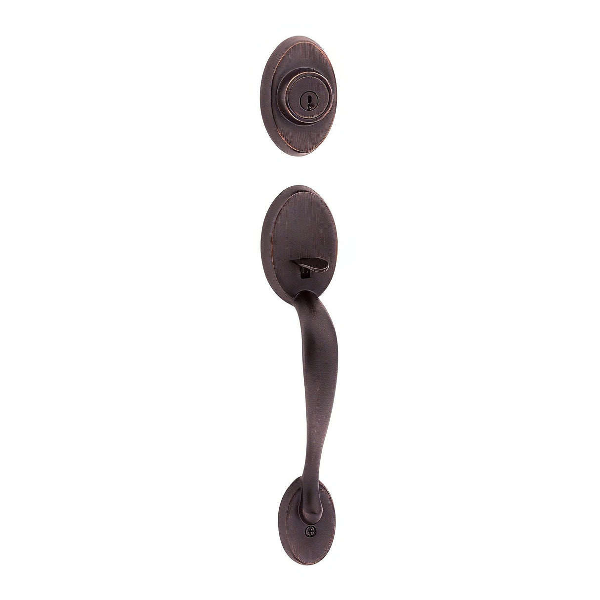 Kwikset 802CE-LIP Chelsea Dummy Handleset
