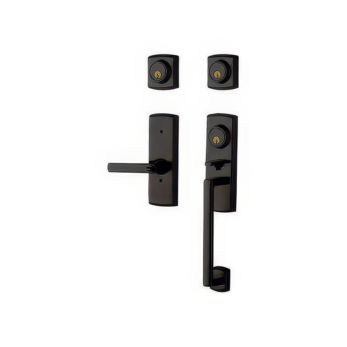 Baldwin 85385.2DCR Soho Double Cylinder Two Point Handleset