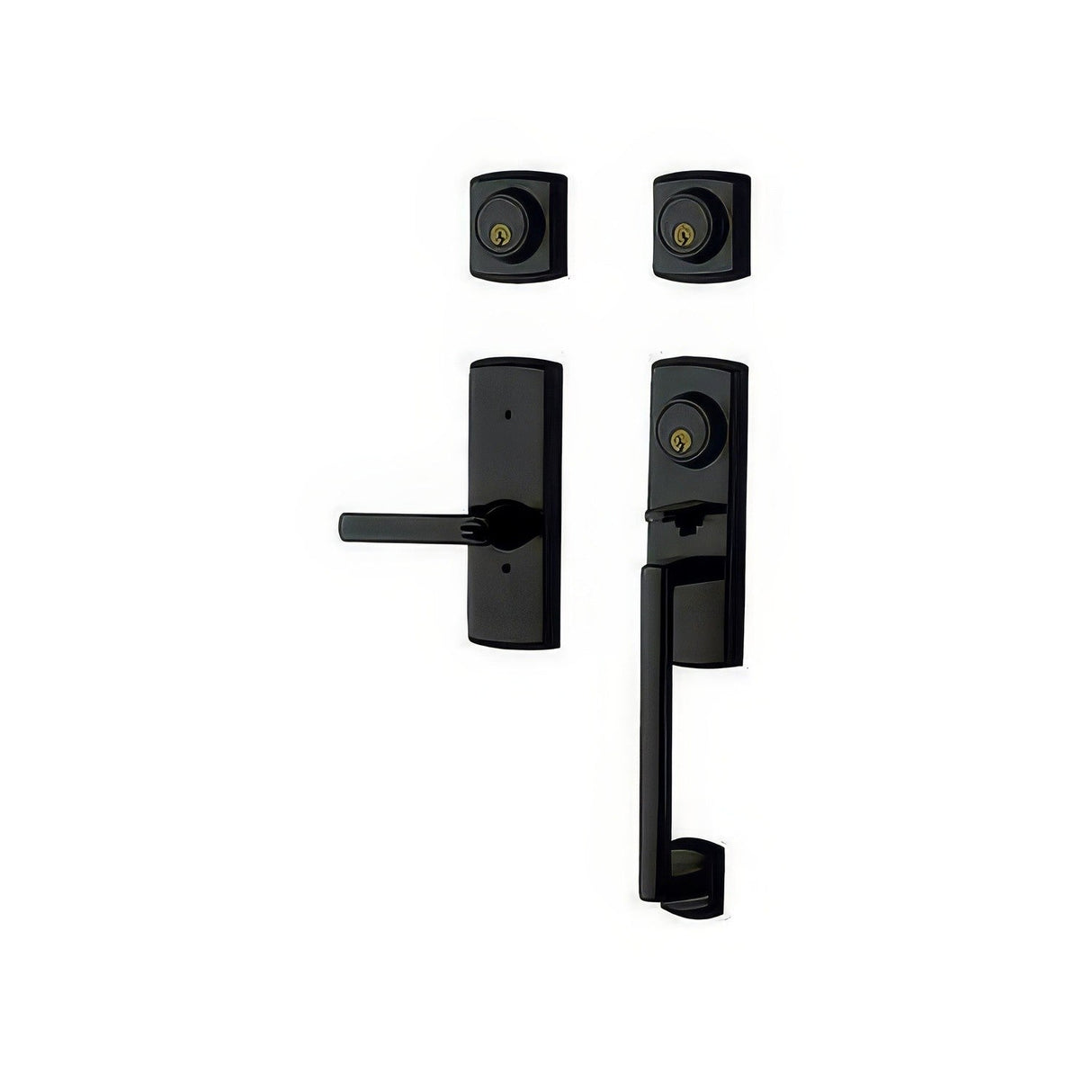 Baldwin 85385.2DCR Soho Double Cylinder Two Point Handleset