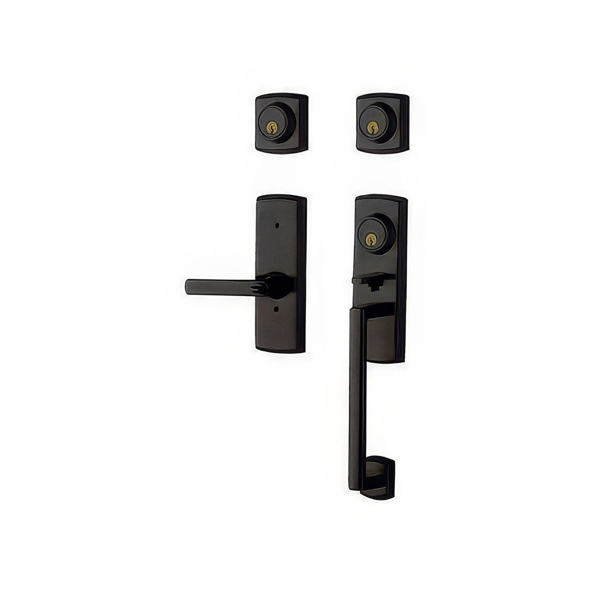 Baldwin 85385.2DCR Soho Double Cylinder Two Point Handleset