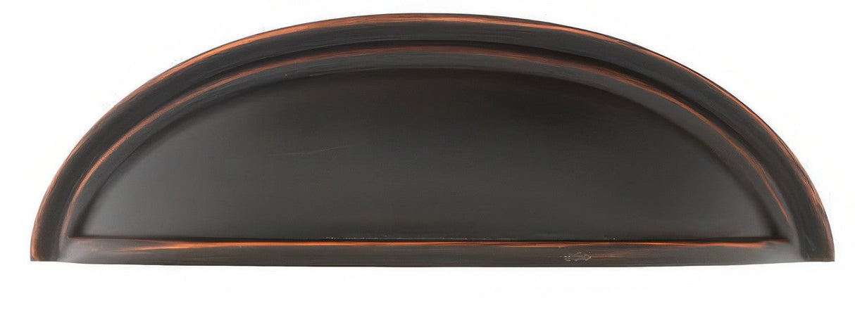 Emtek 4" Solid Brass Cabinet Cup Pull