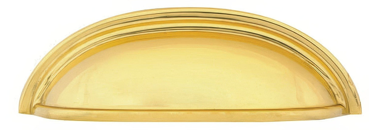 Emtek 4" Solid Brass Cabinet Cup Pull
