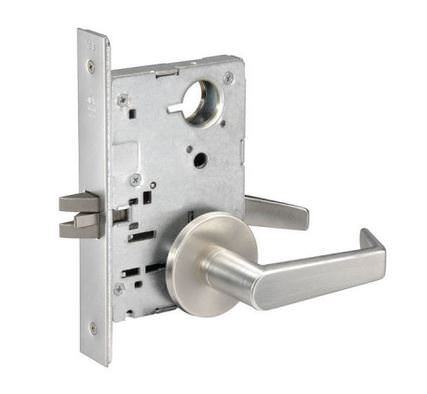 Yale AUR8801FL626 Passage Mortise Lock with Augusta Lever and Copenhagen Rose