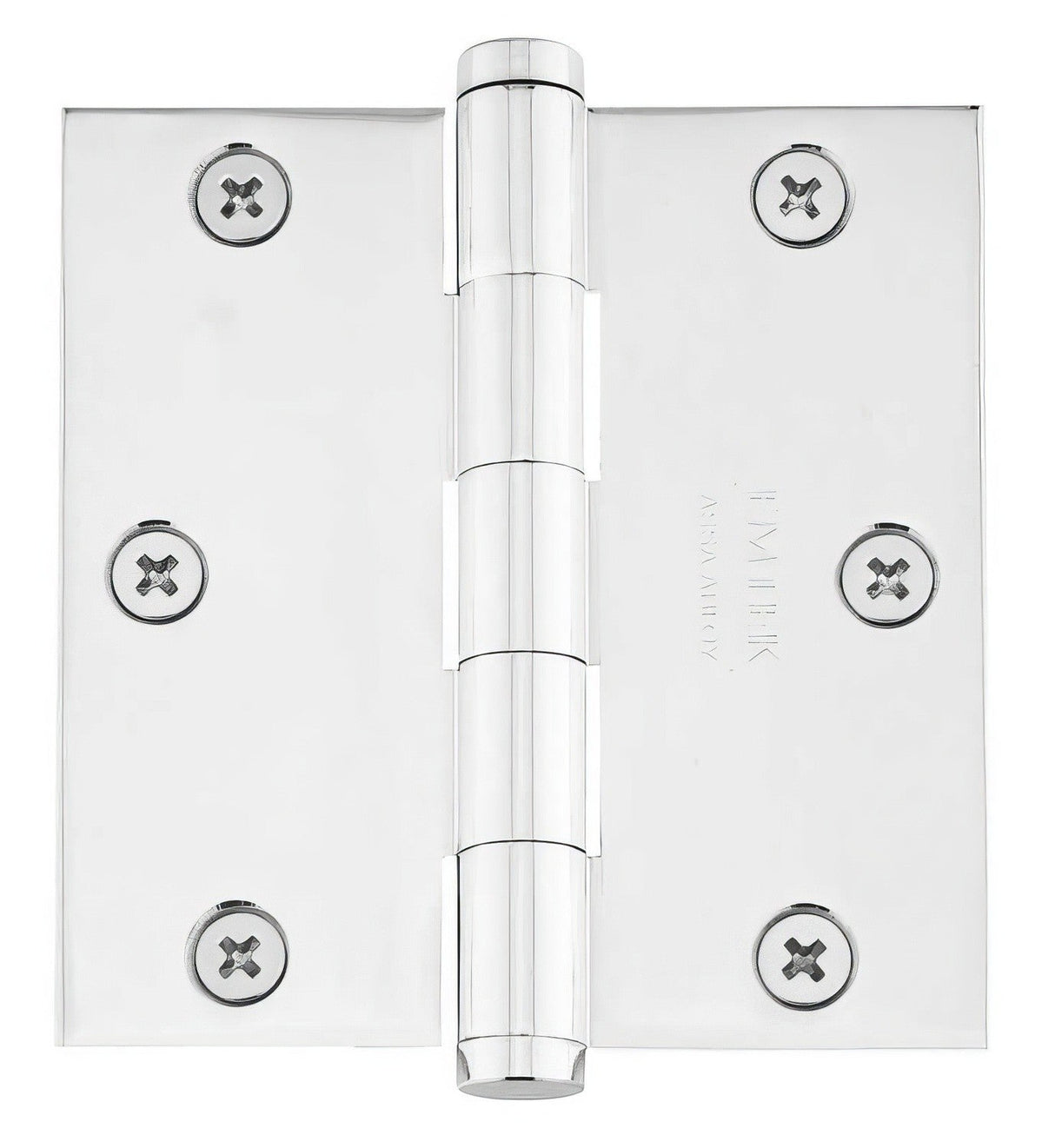 Emtek 92013US 3.5" x 3.5" Square Corner Plain Bearing Mortise Hinge - Pair