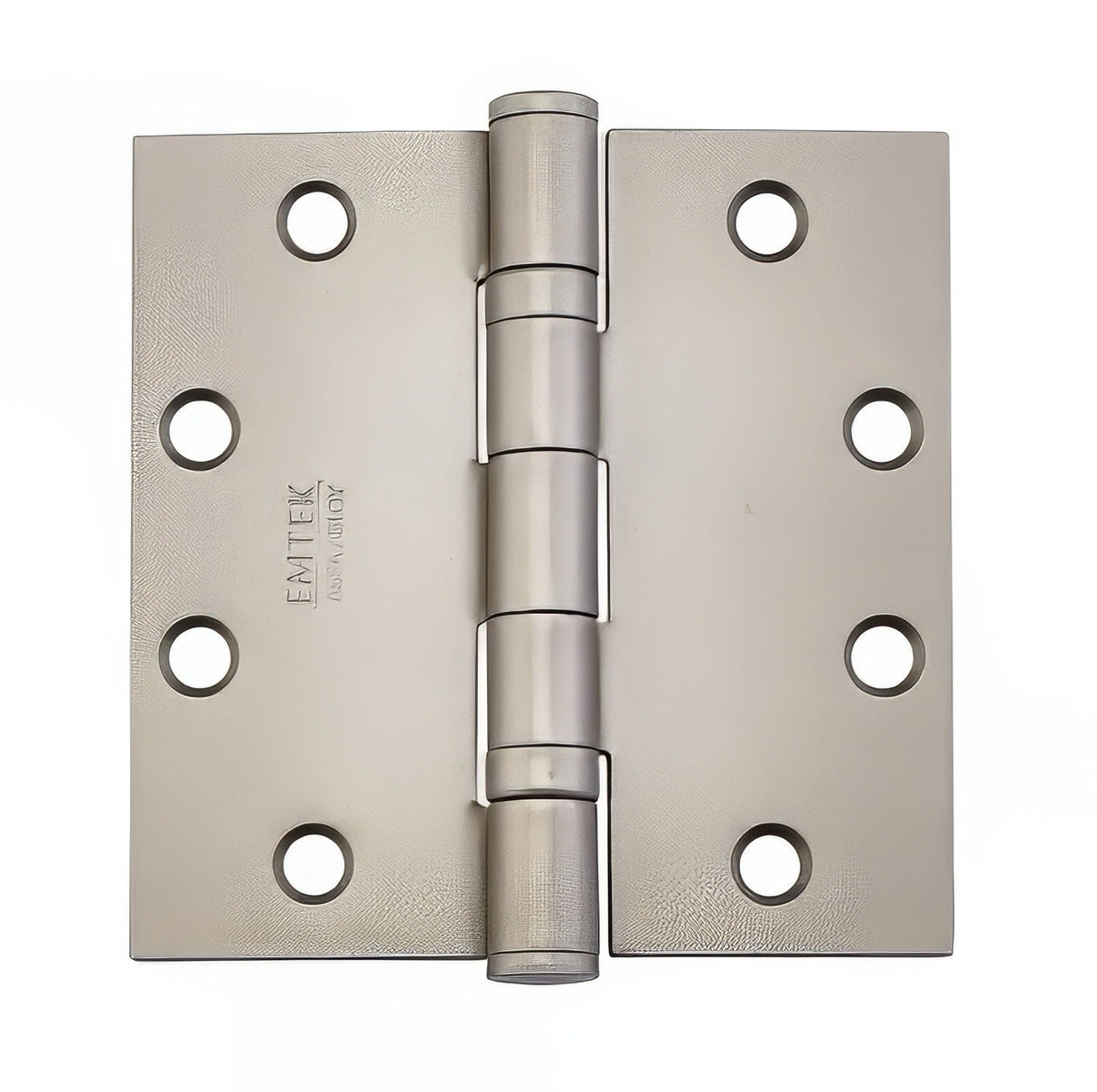 Emtek 92015US 4.5" x 4.5" Square Corner Plain Bearing Mortise Hinge - Pair