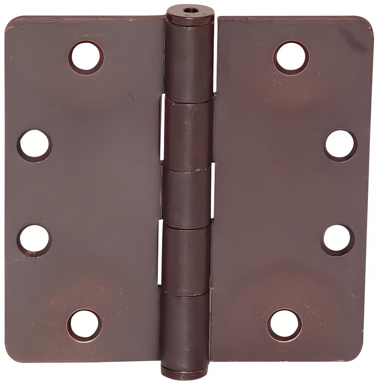 Emtek 4.5" x 4.5" Plain Bearing 1/4" Radius Corners Mortise Hinge - Pair