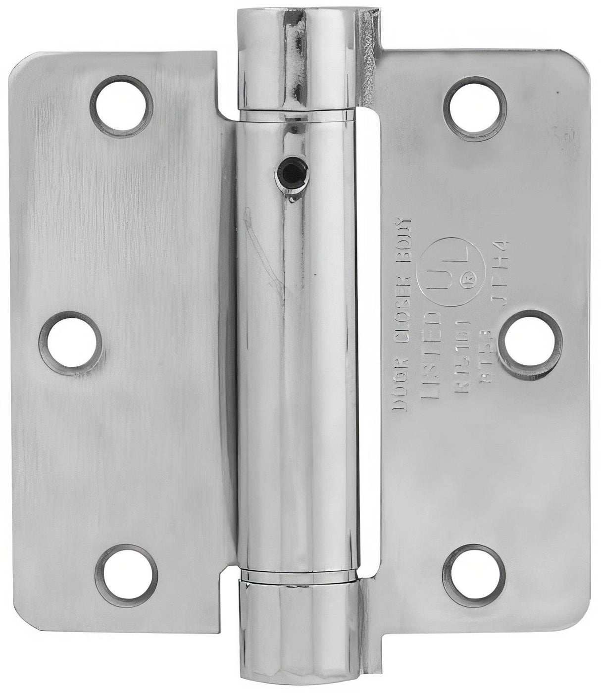 Emtek 3.5" x 3.5" Spring Mortise Hinge with 1/4" Radius Corners - Pair NRP