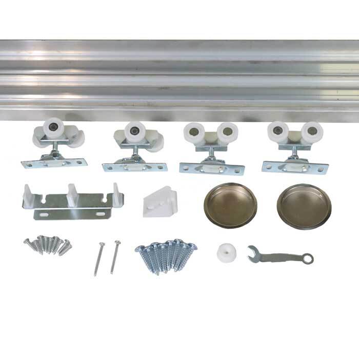 Orca Hardware BPK1200F-72 Bypass Door Track