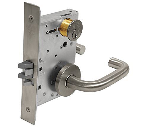 Corbin ML2057LWA626 Storeroom Mortise Lock Wrought Lustra Lever