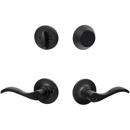 Sure-Loc Hardware SB107/DB201 Snowbird Keyed Entry Lever with and Deadbolt