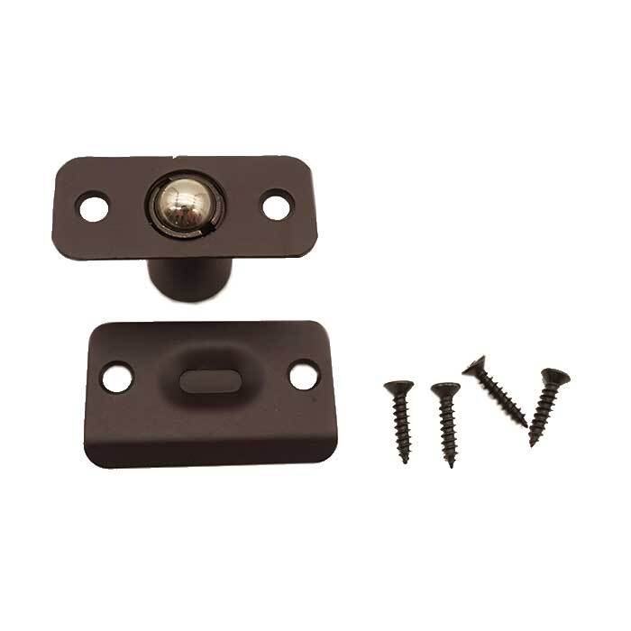 Orca Hardware TH-70RC Radius Corner Ball Catch With Radius Strike