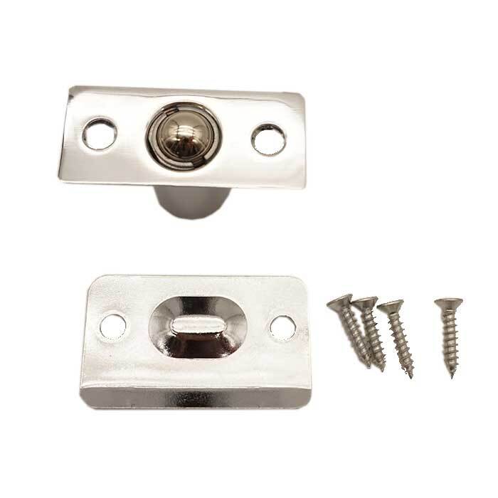 Orca Hardware TH-70SC Square Corner Ball Catch With Radius Strike