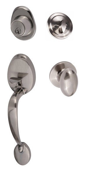 Sure-Loc Hardware AT507-AR Alta Handleset with Arapaho Handleset Trim