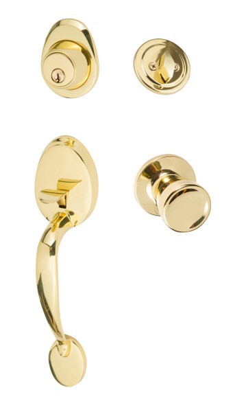 Sure-Loc Hardware AT507-TL Alta Handleset with Tulip Handleset Trim