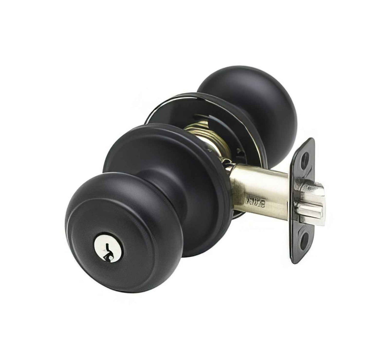 Copper Creek CK2040 Colonial Style Keyed Entry Door Knob