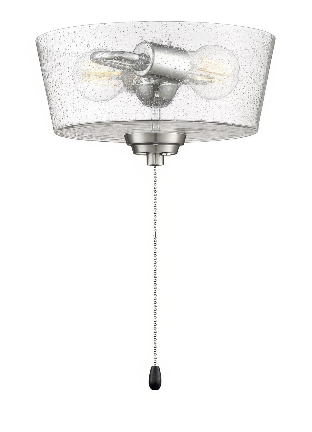 Craftmade LK2802-BNK-LED 2 Light Bowl LED Ceiling Fan Light Kit in Brushed Polished Nickel