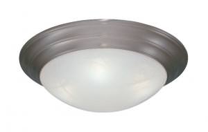 Designers Fountain 1245L-PW Lunar 3 Light Flushmount