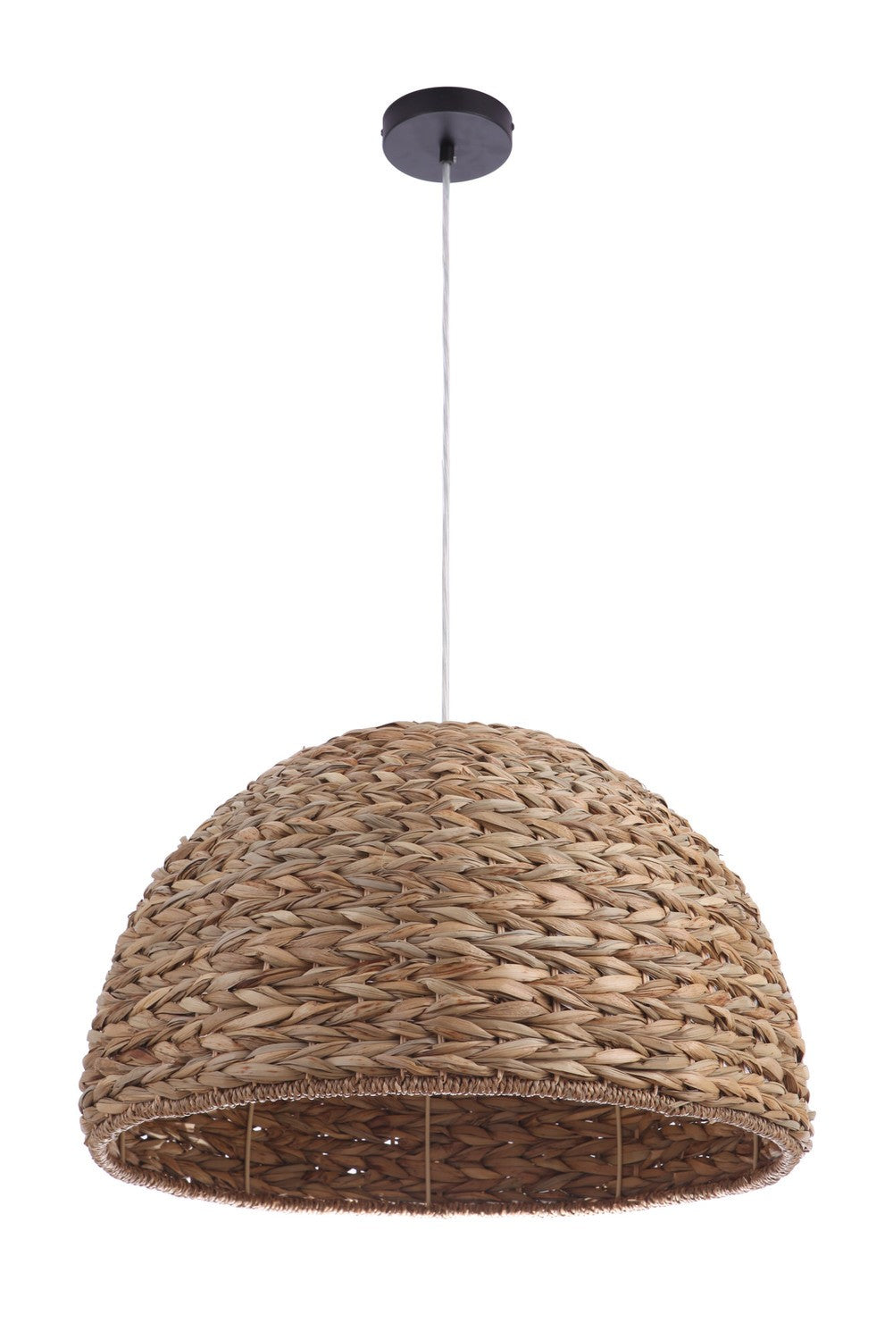 Craftmade P2005-NT Natural Pendant 1 Light Pendant w/ Woven Sea Grass Dome in Natural