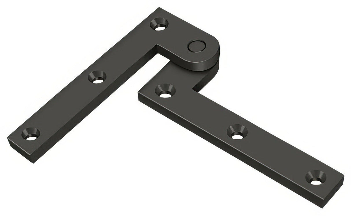 Deltana PH35U 3-7/8" x 5/8" x 1/4" Pivot Hinge Door Set
