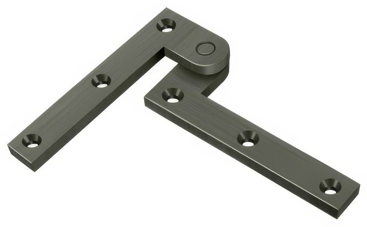 Deltana PH35U 3-7/8" x 5/8" x 1/4" Pivot Hinge Door Set