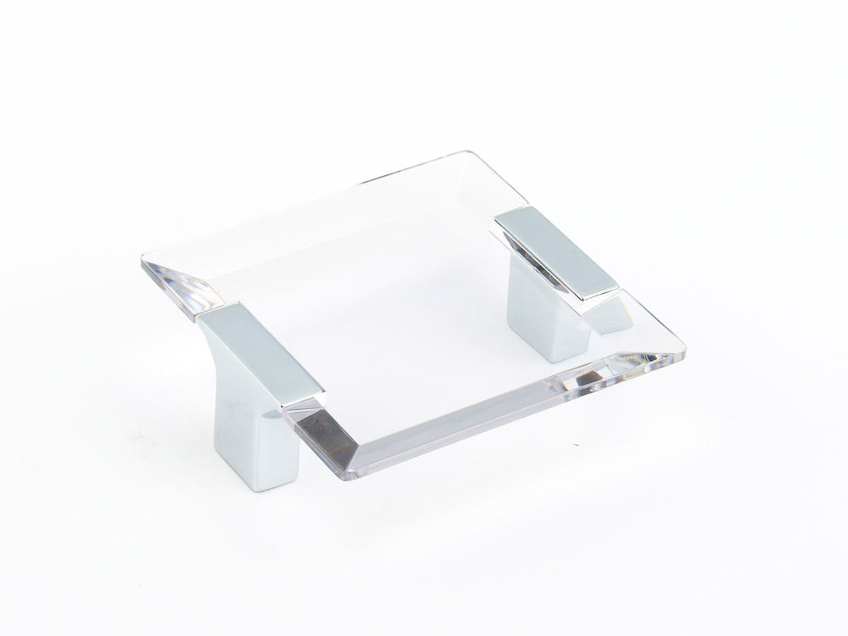 Schaub and Company 315 Positano Collection 64 mm Center Cabinet Square Pull