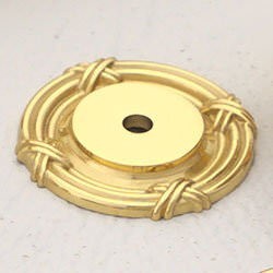 Schaub and Company 756 Versailles Design Single Hole Backplate With 1-1/2" Length