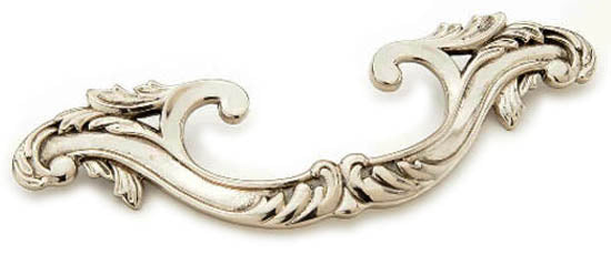 Schaub and Company 988-WB 5-3/8"cc Solid Brass Symphony French Court Swag Pull