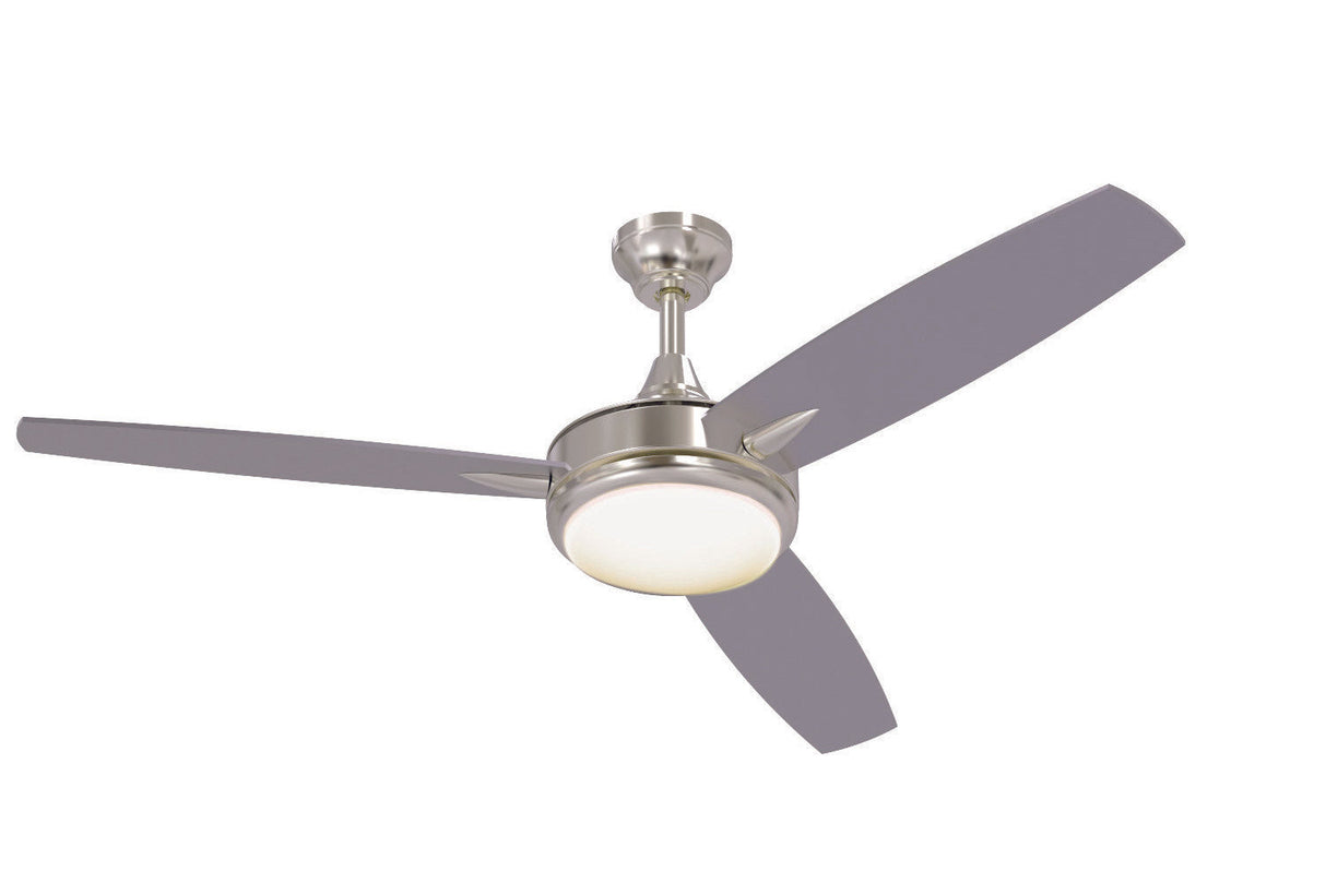 Craftmade TG52BNK3-52BN 52" Targas Ceiling Fan in Brushed Polished Nickel