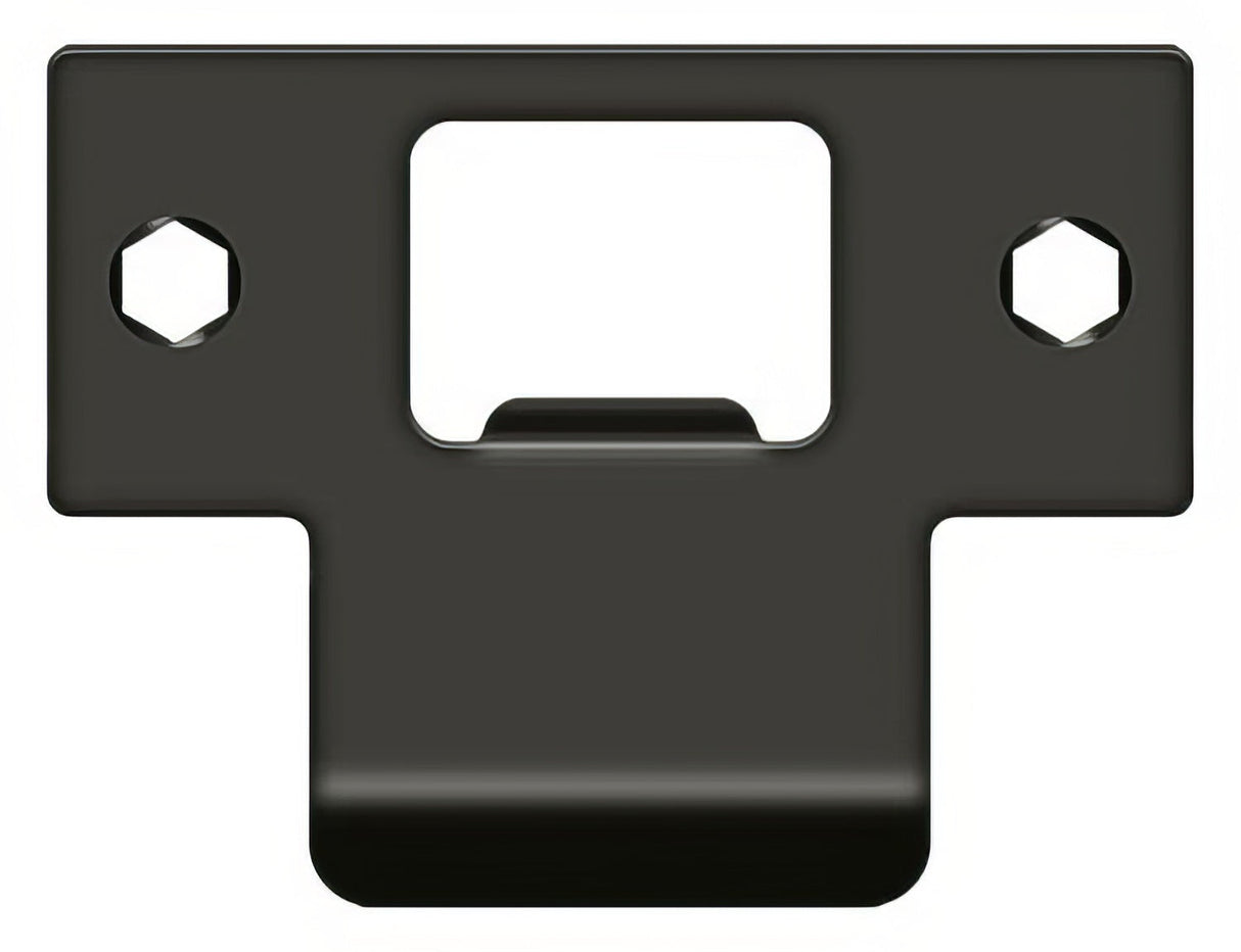 Deltana TSPE200 2-3/4" x 2" Extended Lip T-Strike Plate