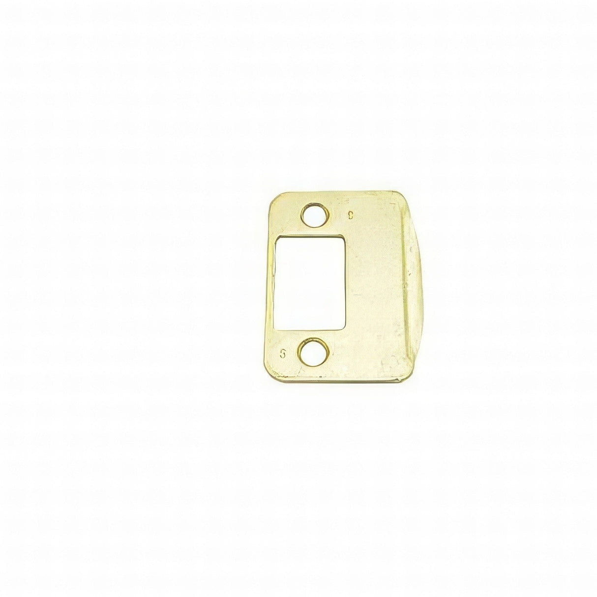 Schlage 10-092 1-5/8" x 2-1/4" Full Lip Deadbolt Strike Plate with 1/4" Radius Corners