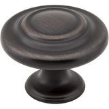 Elements 107 Arcadia 1-5/16" Zinc Cabinet Knob