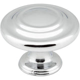 Elements 107 Arcadia 1-5/16" Zinc Cabinet Knob
