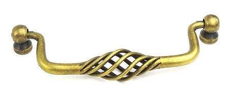 Century Hardware 44038 Orleans 5" Centers Wrought Iron Drop Down Cabinet Pull