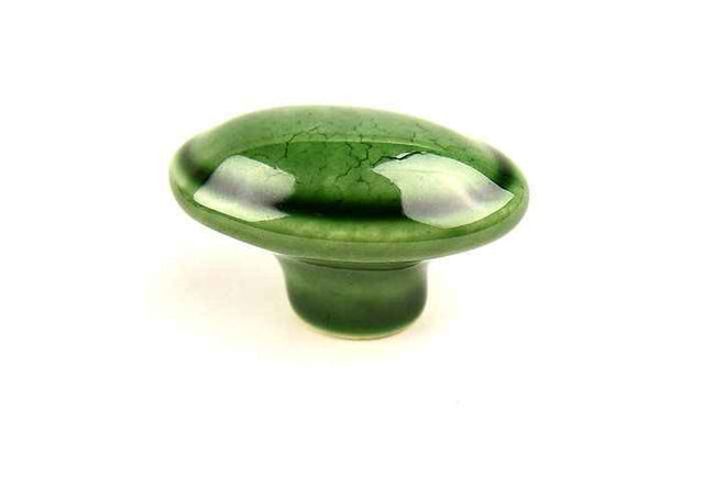 Century Hardware 51119-MGR Alps Ceramic Oval Cabinet Knob