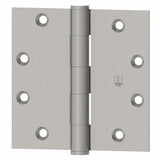 Hager 12794 4 x 4 Inch Full Mortise Standard Weight Architectural Hinge