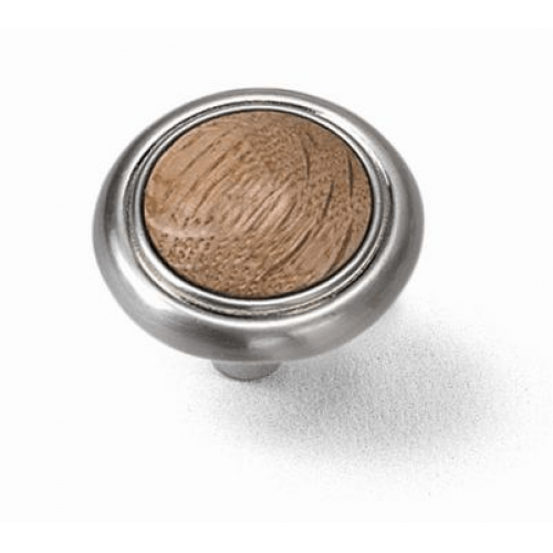 Laurey 154 First Family 1-1/4" Zinc & Ceramic Cabinet Knob