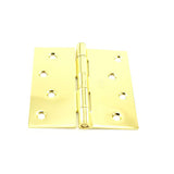 Hager 17414 4" Plain Bearing Steel Full Mortise Hinge