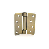 Hager 17514 4" x 4" Mortise Spring Hinge with 1/4" Radius Corner