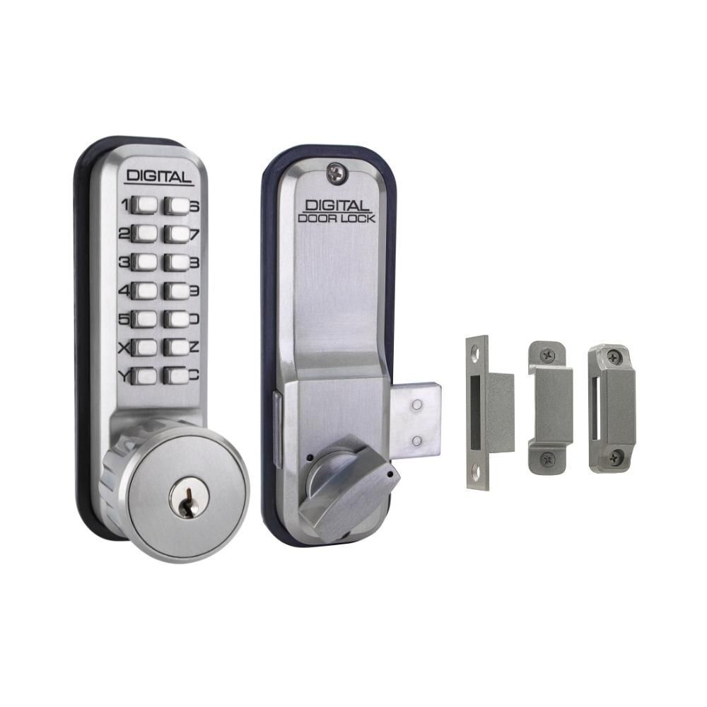 Lockey 2200-KO Mechanical Keyless Surface Mount Deadbolt with Key Override