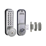 Lockey 2200-KO Mechanical Keyless Surface Mount Deadbolt with Key Override
