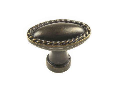 Century Hardware 22307 Hawthorne 1-3/8" DIA Oval Cabinet Knob