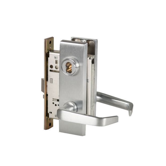 Best 45H7D15J626RH Mortise Lock 7 Pin Storeroom 15 Lever with J Escutcheon Right Hand