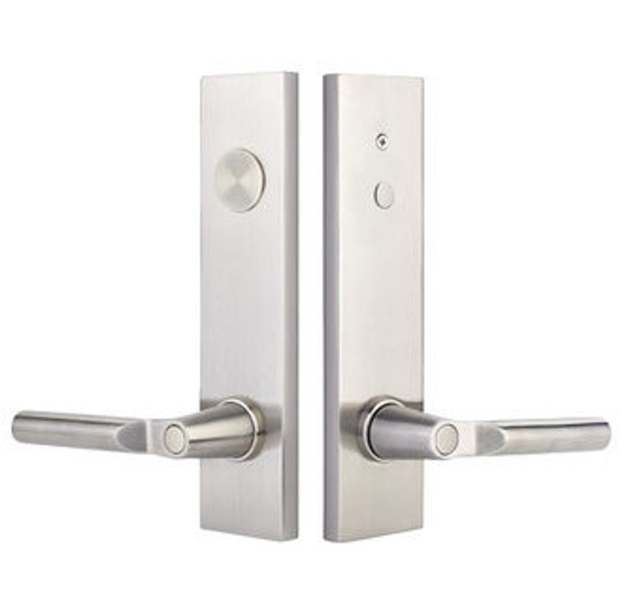 Emtek 5362HLOUS Helios Lever Modern Rectangular Two Point Dummy Lock
