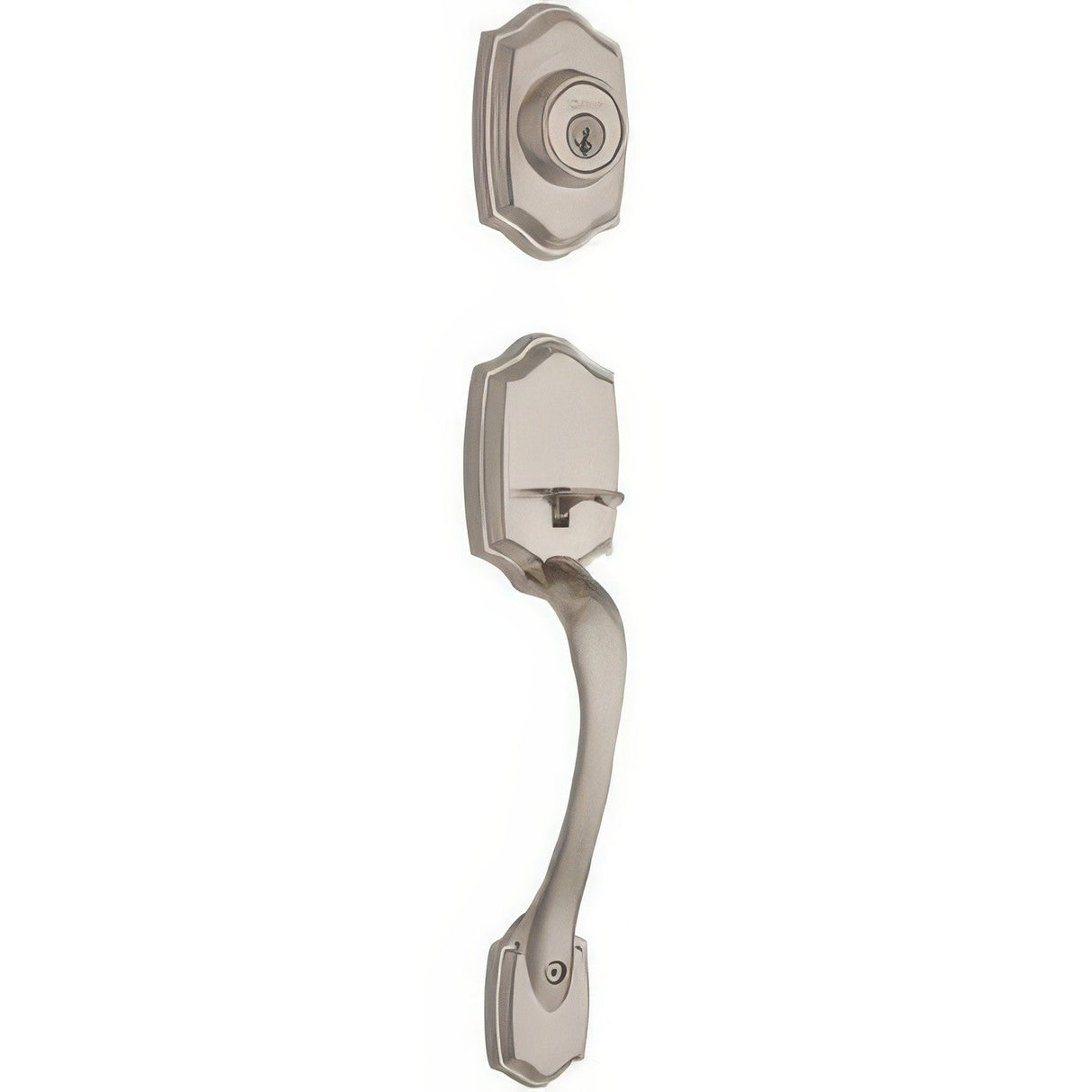 Kwikset 687BW-LIP-S Belleview Single Cylinder Handleset