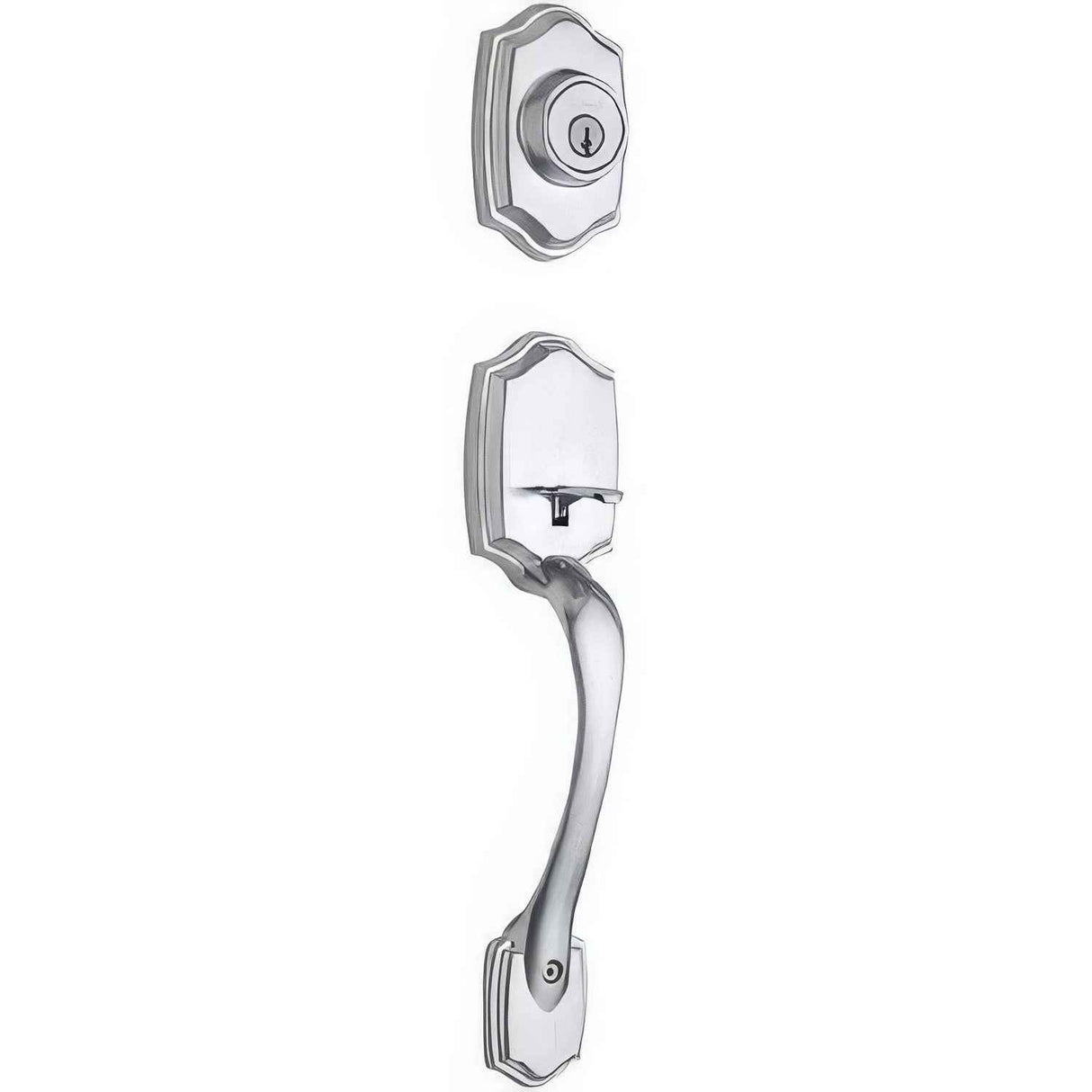 Kwikset 687BW-LIP-S Belleview Single Cylinder Handleset