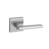 Kwikset 730HFLSQT Halifax Privacy Door Lever Set with Square Rosette